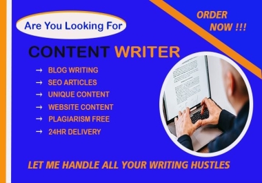 I will write SEO-optimized articles and blog posts to boost your Google ranking