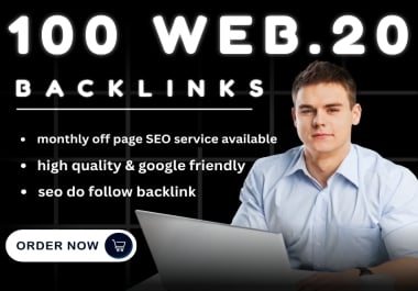 I will create authority Web 2.0 backlinks to increase your SEO growth