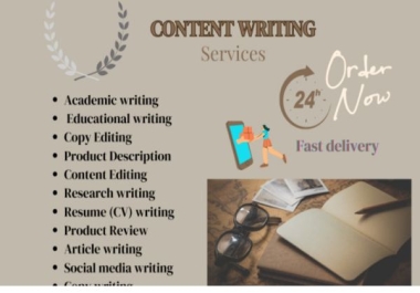 I will write high-quality SEO blog posts and articles within 3 days