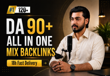 DA 90 120 ULTRA HIGH AUTHORITY BACKLINKS,  All in one Package Professional Seo Backlinks