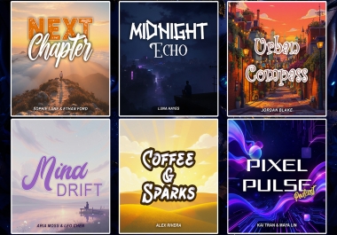 Design professional podcast cover art