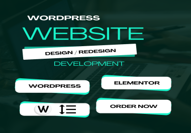 I Will Redesign,  Revamp,  Copy or Clone Your WordPress Website with Elementor Pro