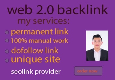 I will build Your Website Ranking with High-Quality Web 2.0 Backlinks