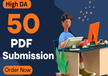 50 PDF Submission Service for Backlinks and SEO Growth