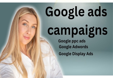 Setup and manage google adwords ppc ads campaigns