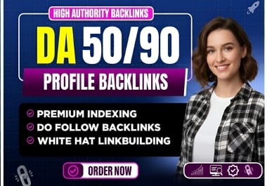 50 High-Quality SEO Profile Backlinks to Boost Google Rankings