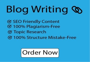 I will do high quality blog articles for your website