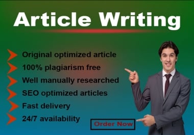 I will do Unique Articles for Your Website