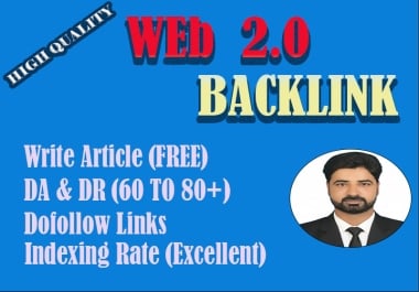 I Will doing Web 2.0 Backlinks Written & Rank-Boosting your website