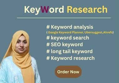 I Will Perform Advanced Keyword Research and Competitor Analysis To Find Winning SEO Opportunities