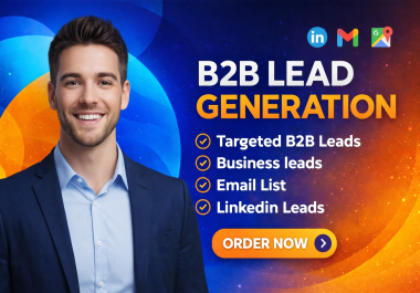 Provide GEO Targeted b2b lead generation for any industry LinkedIn lead