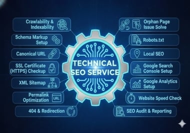 Professional Full Technical SEO Audit & Fixes