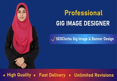 I will design a professional SEOClerks service image or banner