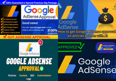 Google AdSense Approval Expert - Complete Site Audit & Fixes