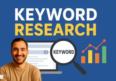 I will do perfect keyword research with low competition and high traffic keywords