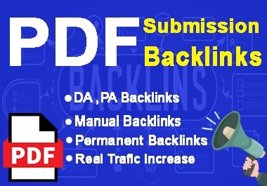Manual PDF Submission Strategy - Best for Ranking Growth