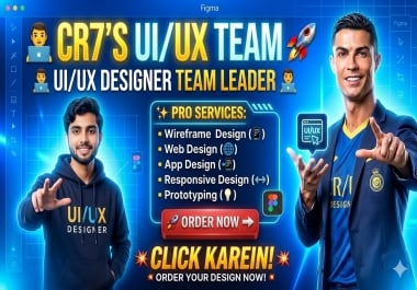 I will create contemporary UI UX for websites or mobile applications using Figma