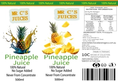 A stunning and professionally crafted packaging design