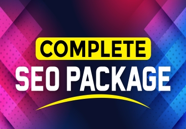 Complete SEO Package - Boost Your Rankings the Right Way