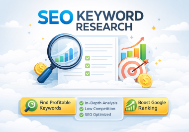 I will find profitable SEO keywords with low competition