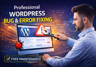 Professional WordPress Bug & Error Fixing Service