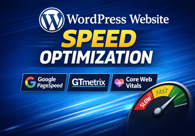 WordPress Website Speed Optimization - Fast Loading & High Performance