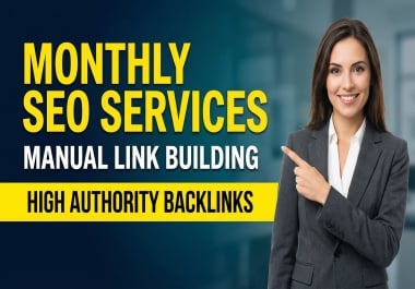 I will do all in one SEO with manual link building for top Google ranking