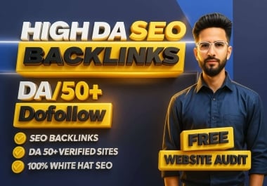 I will build 100 high da link building to improve google rankings