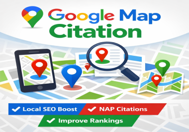 2500 Google Map Citation for Local SEO & Higher Rankings in Ai Search Engine