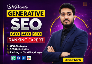 AI Strategy SEO,  AEO GEO White Hat 250 Backlinks for Boost Ranking