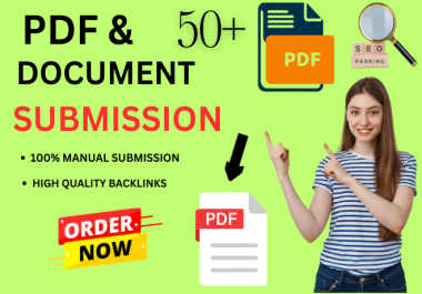 I Will Do 50 High-Quality PDF Submissions for SEO & Backlinks
