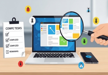 Get Your Website or Mobile App Tested 3-5 Pages with Full Bug Report