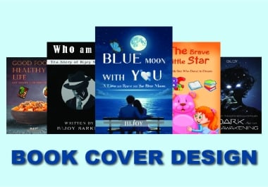 I will create a unique book cover design for your story.
