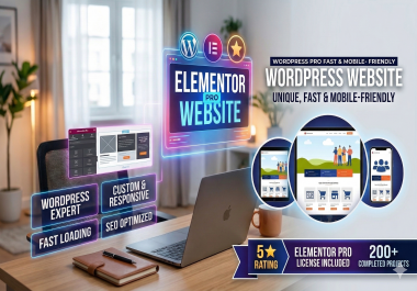 Elevate Your Digital Presence with a Bespoke Elementor Pro Website