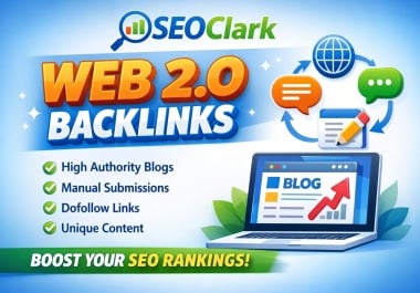 I will make 100 seo friendly backlinks which improve your rank