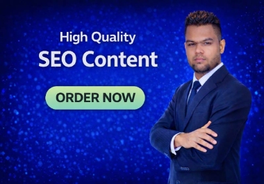 I am capable of creating 1000 word High-Quality SEO content for your any Platform