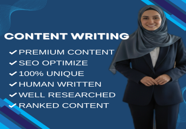 I Will Write 100 Unique,  High-Quality SEO-Optimized Articles That Rank