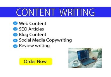 I will write a High-Quality SEO article and content writing with 1000+ words