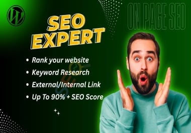 I will complete Wordpress On Page SEO for top google ranking