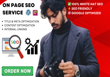 I will do Professional On-Page SEO Optimization with a Detailed Audit Report