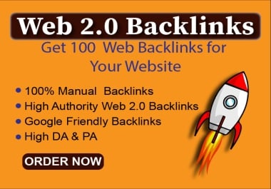 Get Web 2.0 Dofollow-Nofollow Backlinks with High DA & PA for your SEO Rankings