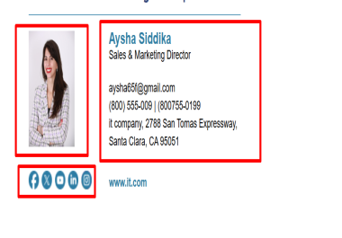 I will design a custom email signature that reflects your brand identity