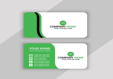 i will do business card with custom design for your business or company