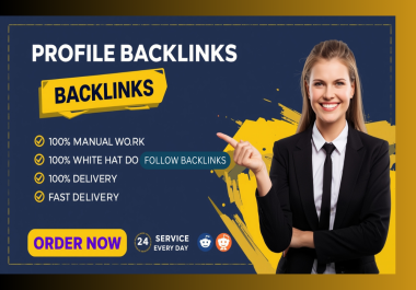 Create High-Quality 150 Profile Backlinks to Boost Website SEO