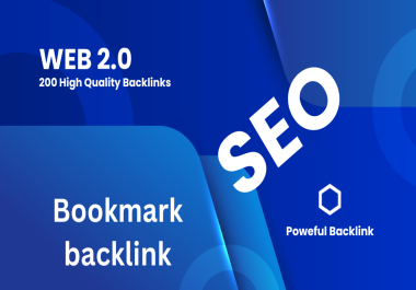 I will do 200 high quality WEB 2 0 backlink