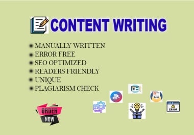 I Will Write 1500 words SEO high quality content for your website,  Article, blog.