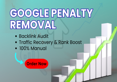 I will fix google penalty,  clean toxic backlinks and boost SEO