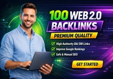 I Will Create Manually 100 High Quality Web 2.0 Backlinks