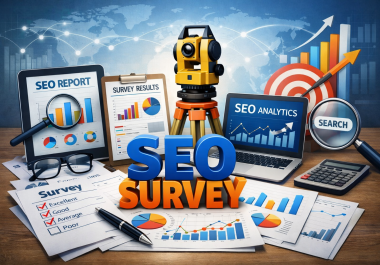 I Will Do Complete SEO Survey,  Website Audit & Detailed SEO Analytics Report