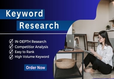 I will do effective SEO keyword research for your website